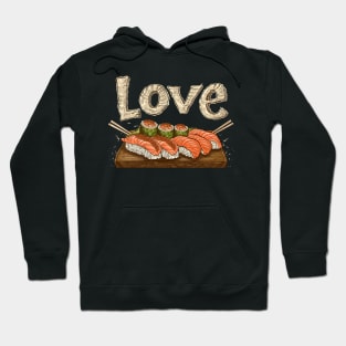 sushi love Hoodie